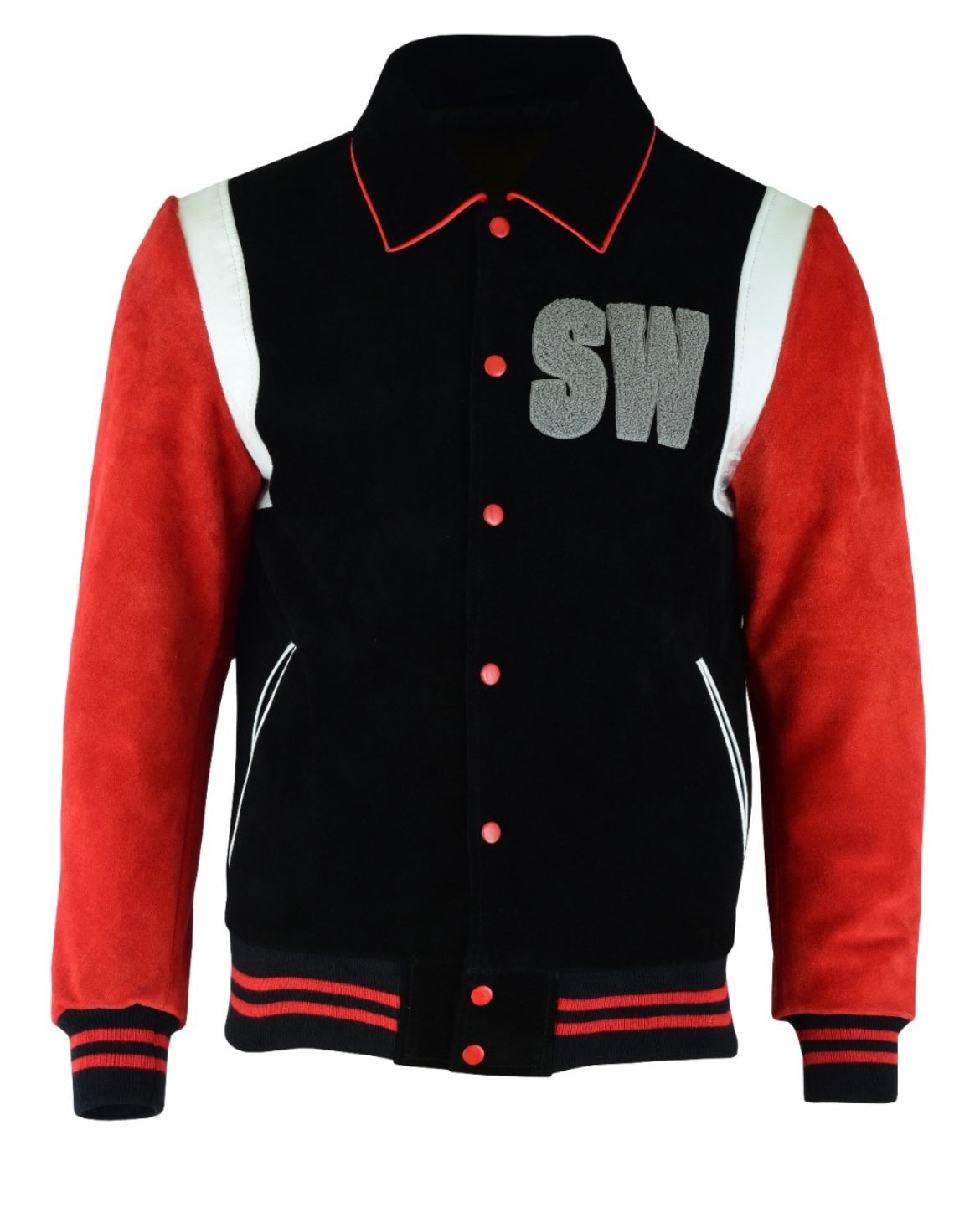 Sharks & Whales Men's Varsity Jacket